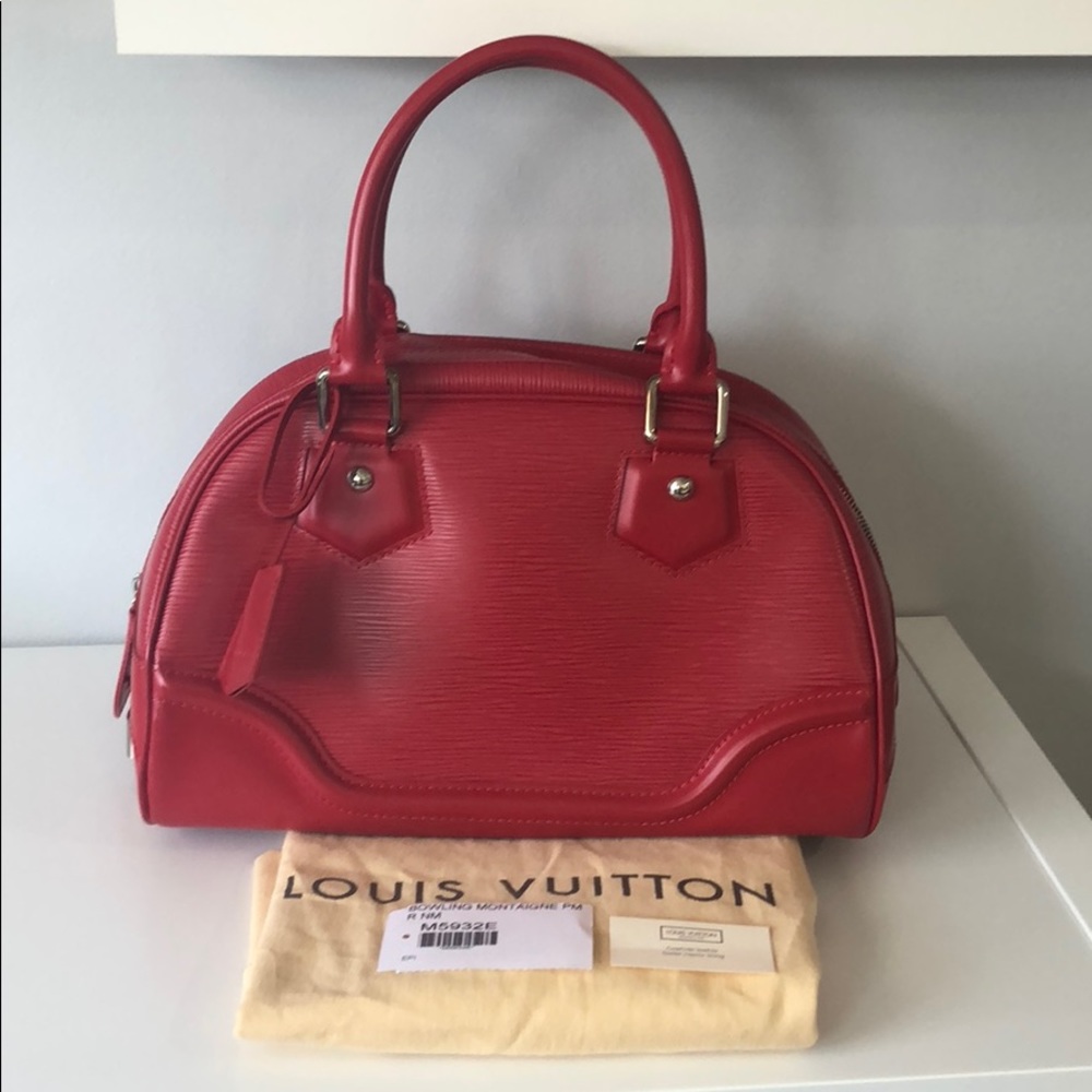 Louis Vuitton Bowling Montaigne PM Bag